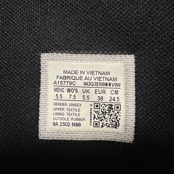 ⭐Converse Chuck Taylor All Star XXHi Pride 5.5 Mens Shoes Sneaker Black A15779C⭐ - Picture 10 of 10